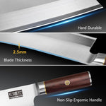 HOSHANHO 7" Chinese Cleaver Knife – Powder Steel