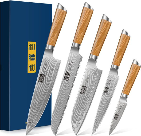 5-Piece Chef Knife Set