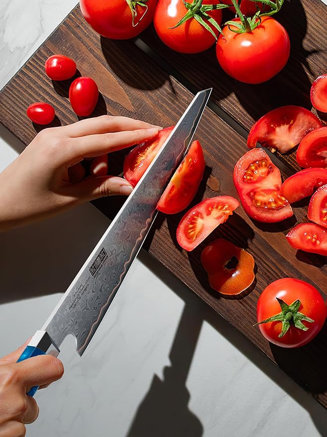 8" Ultra-Sharp Damascus Chef Knife