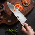 16-Piece Kitchen Knife Set with Block – High Carbon Powder Steel Knives & Sharpener