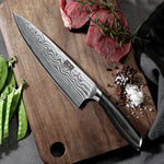 8" Japanese Chef Knife – Pakkawood Handle