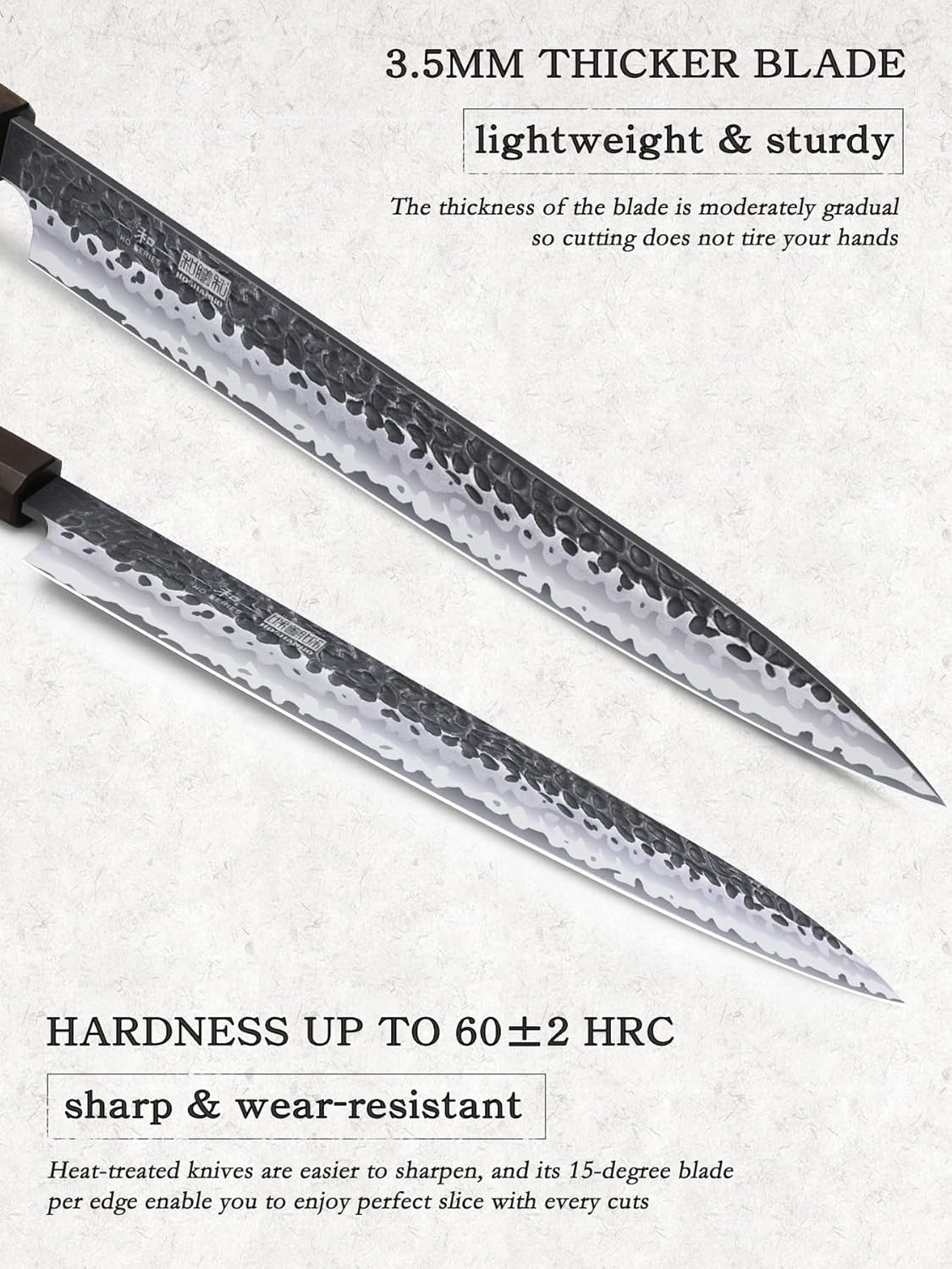 10" Sushi Knife Yanagiba, Japanese High Carbon Steel