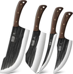 4-Piece Butcher Knife Set