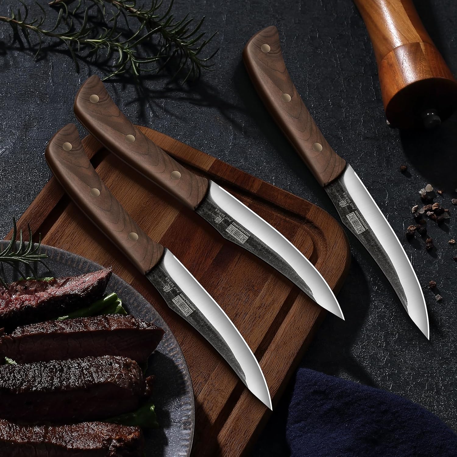 6-Piece Non Serrated Steak Knives Set