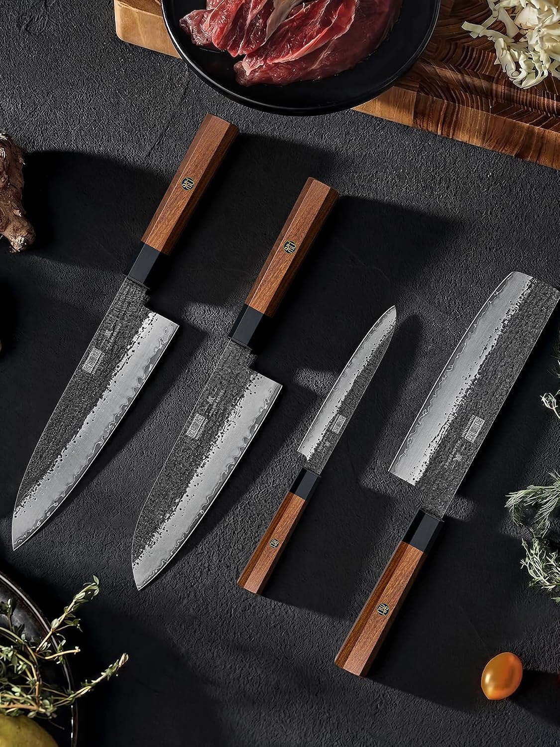 7-Piece Knife Set with Magnetic Block
