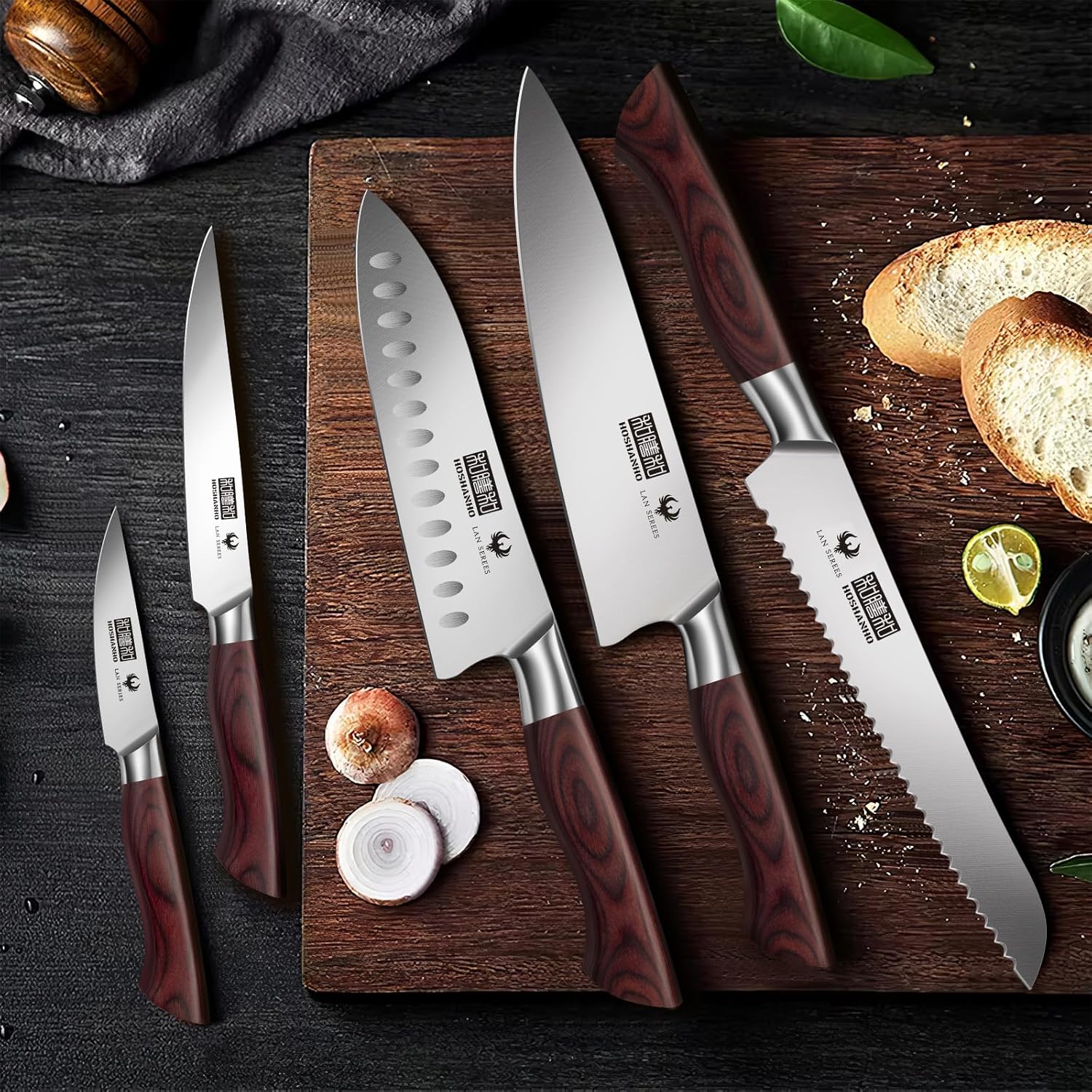 5-Piece Japanese Knife Set