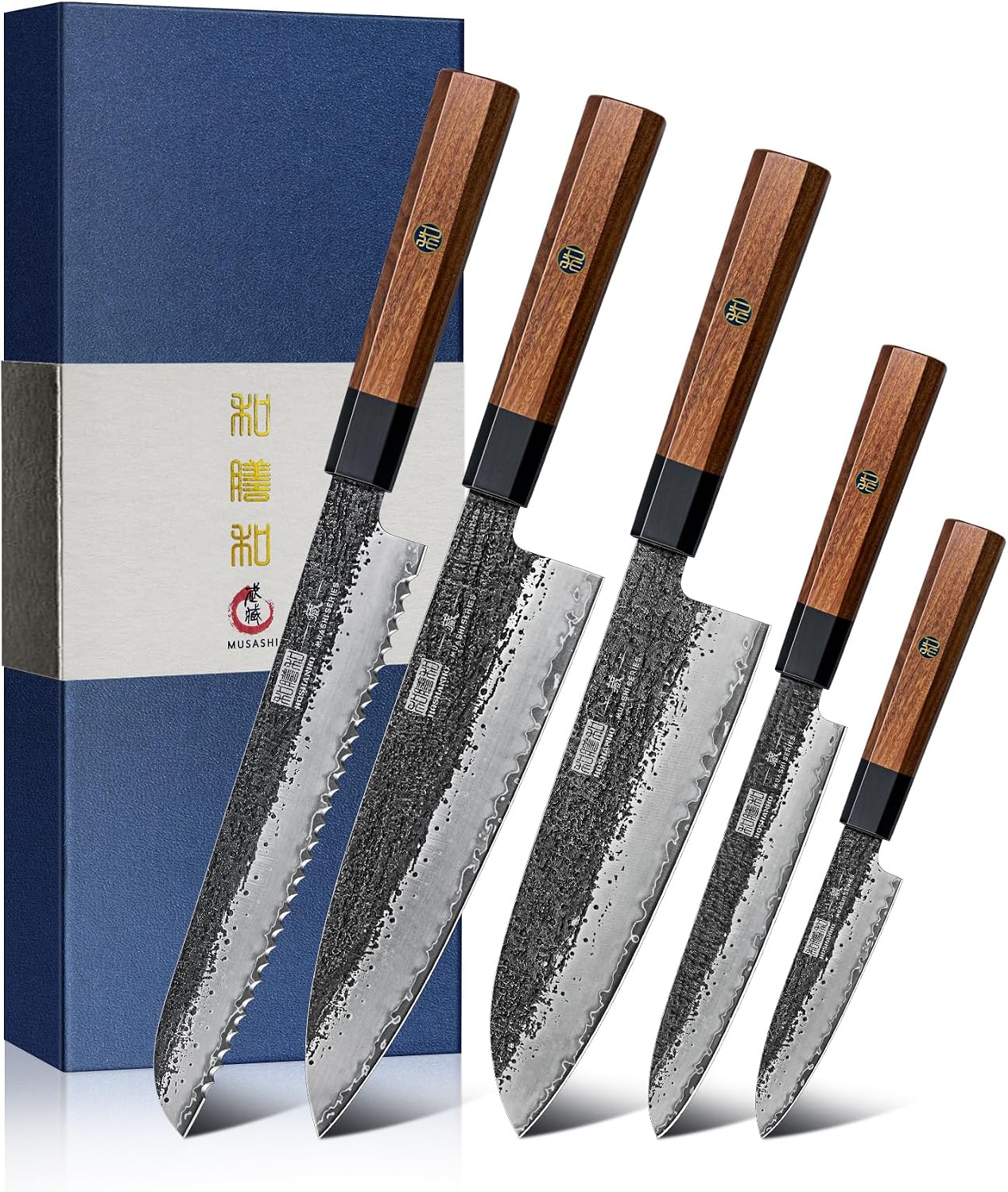 5-Piece Kitchen Knife Set