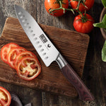 7" Santoku Knife, High Carbon Steel