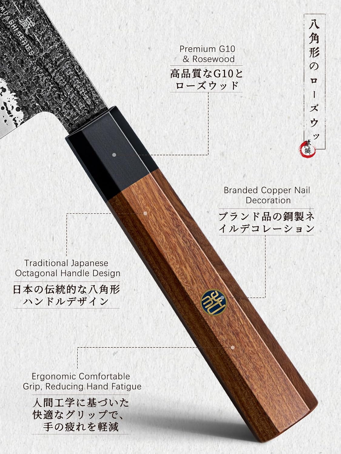 5-Piece Kitchen Knife Set