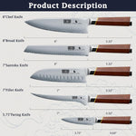 5 Piece Knife Set