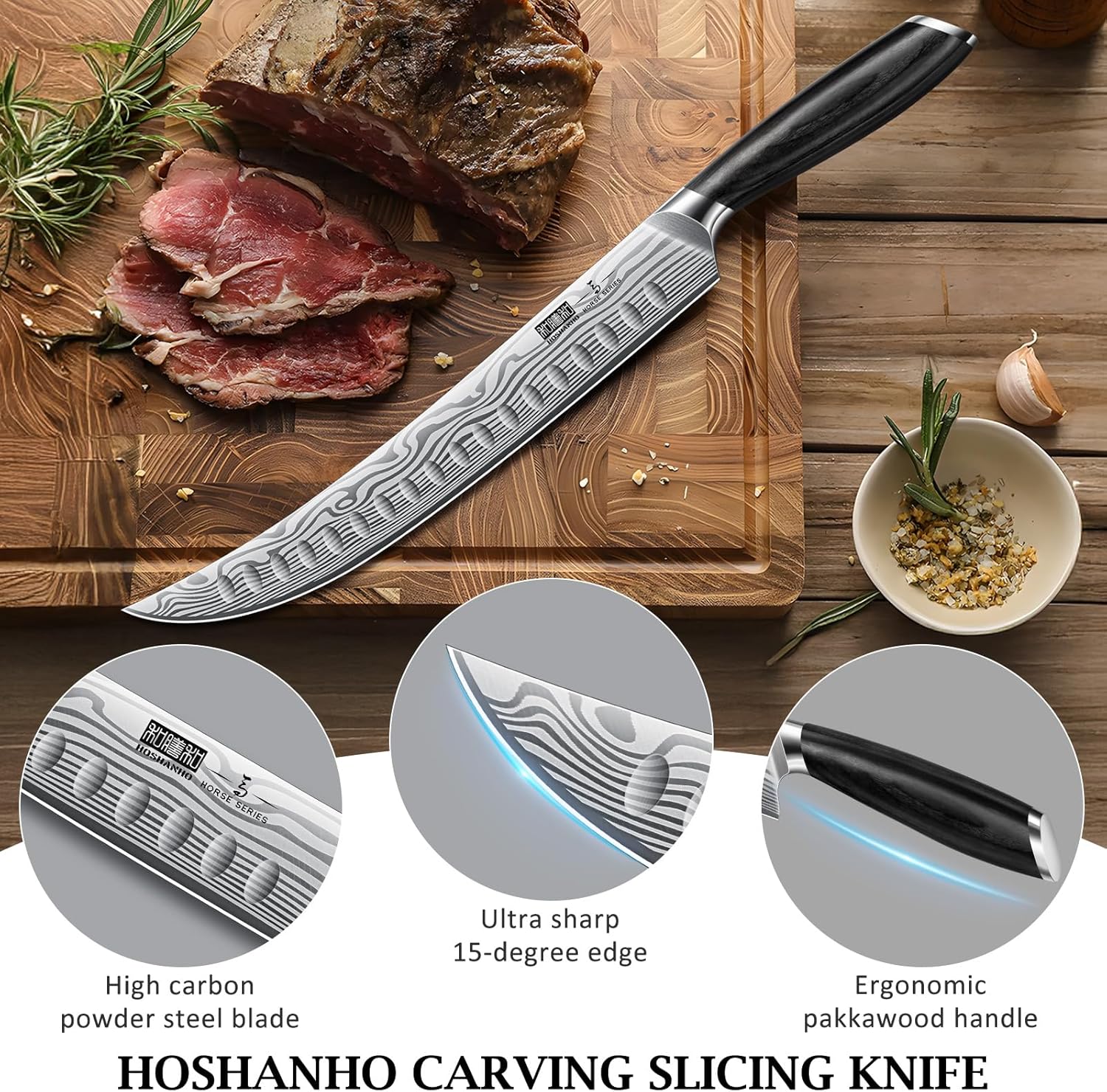 10" BBQ Brisket Carving Knife