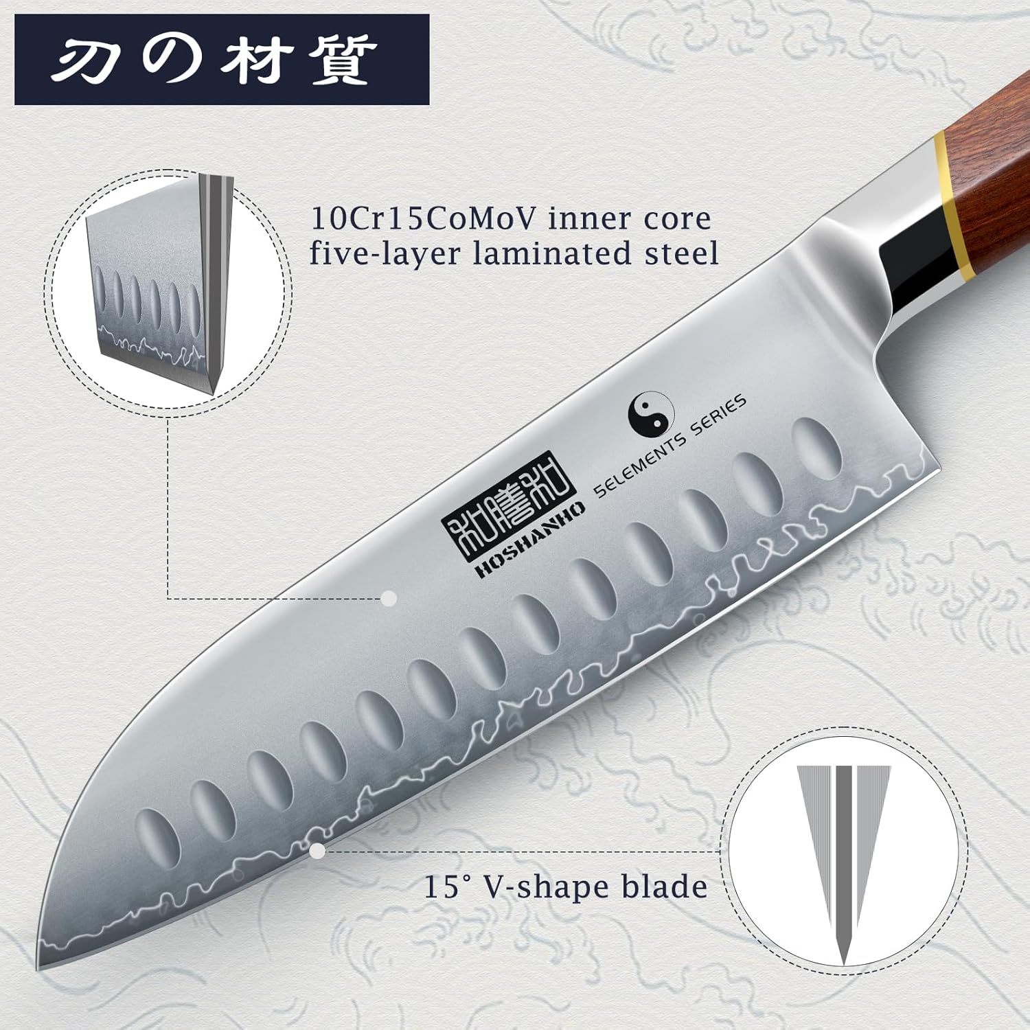 7" Santoku Knife