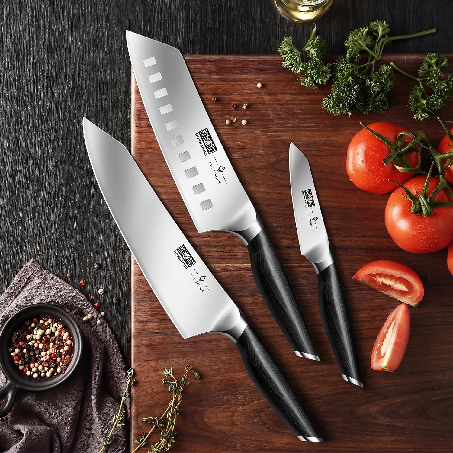3-Piece Kitchen Knife Set
