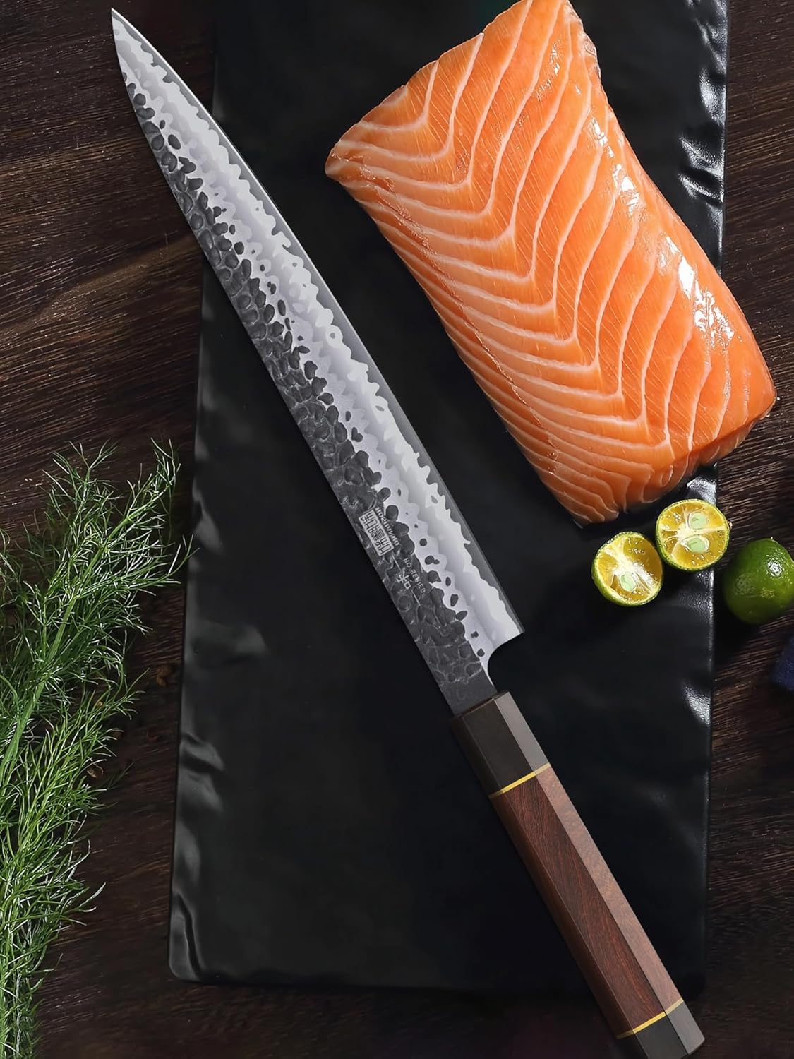 10" Sushi Knife Yanagiba, Japanese High Carbon Steel