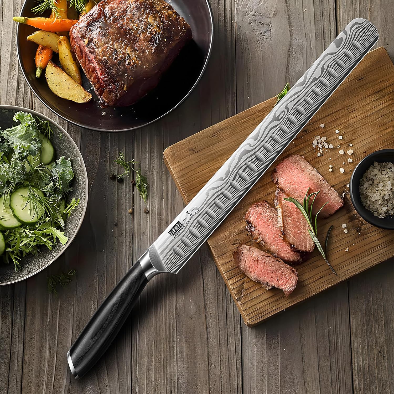 12" Brisket Knife Razor Sharp Carving Knife
