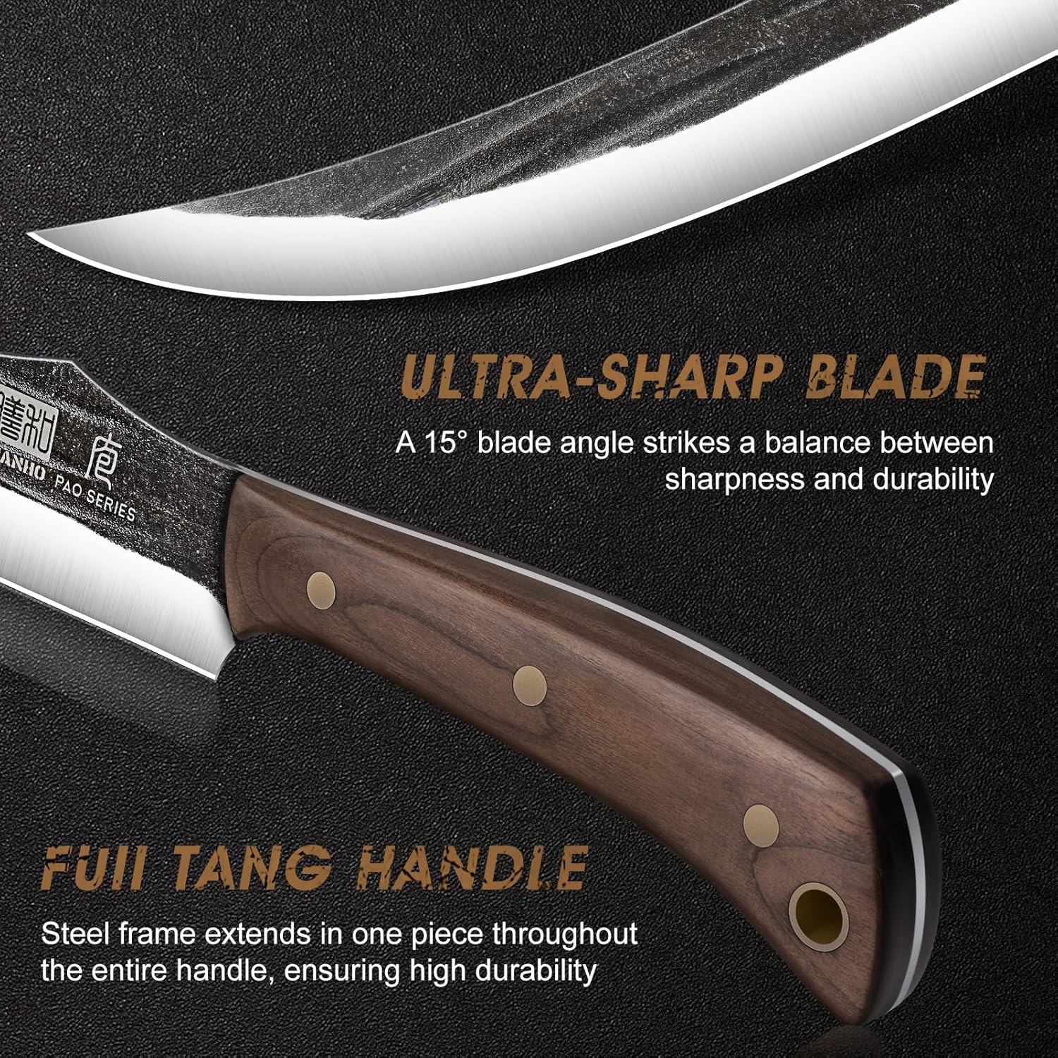 3-Piece Butcher Knife Set