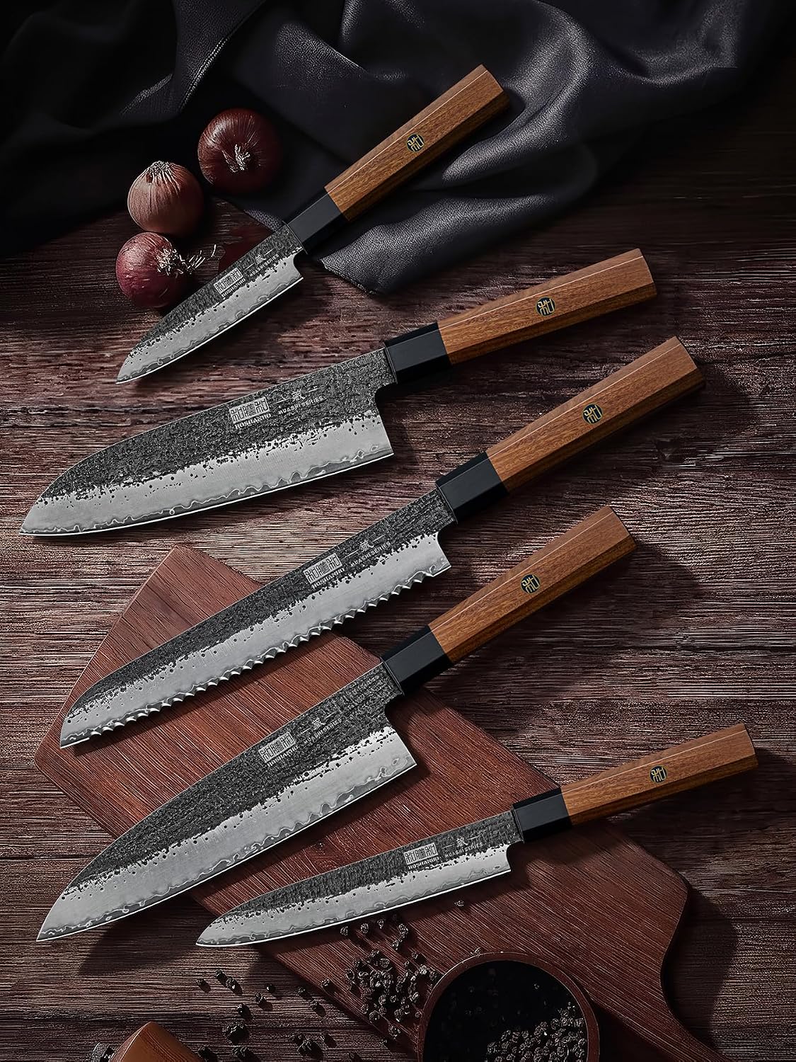 5-Piece Kitchen Knife Set