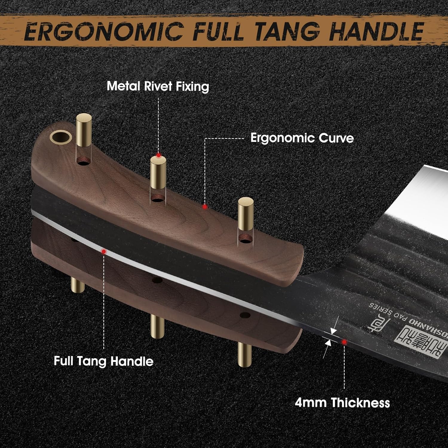 6.5" Serbian Chef Knife