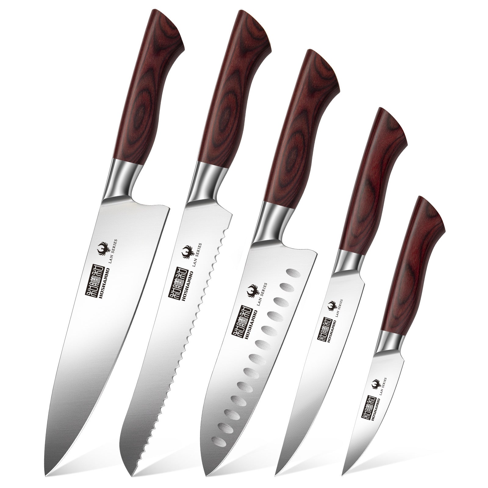 5-Piece Japanese Knife Set