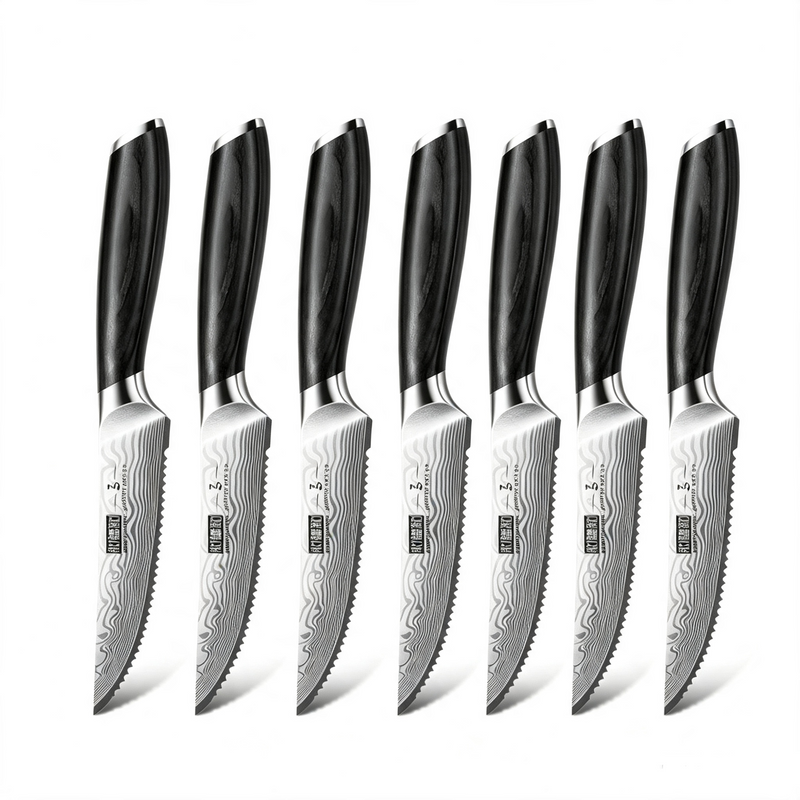 6 couteaux à steak de 11,4 cm