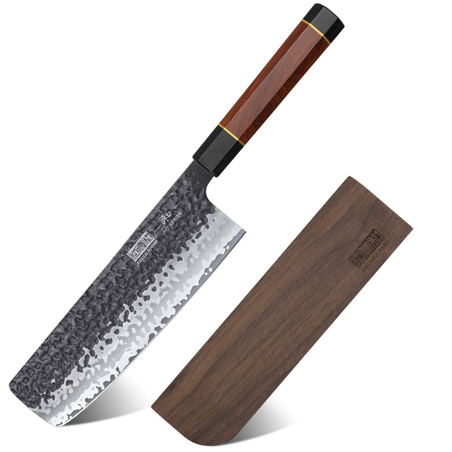 7" VG-10 Nakiri Knife with Sheath