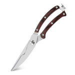 Kitchen Shears – Stainless Steel with Colorful Wood Handle