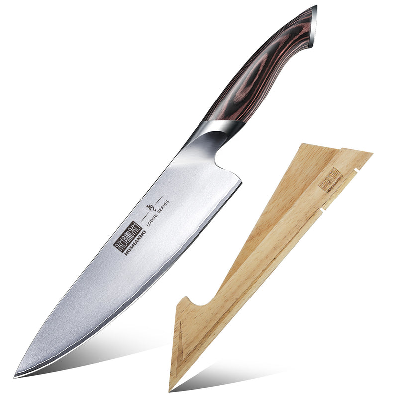 8" Japanese Chef Knife with Sheath