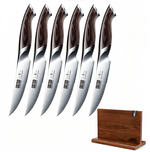 7-Piece Steak Knife Set with Magnetic Block