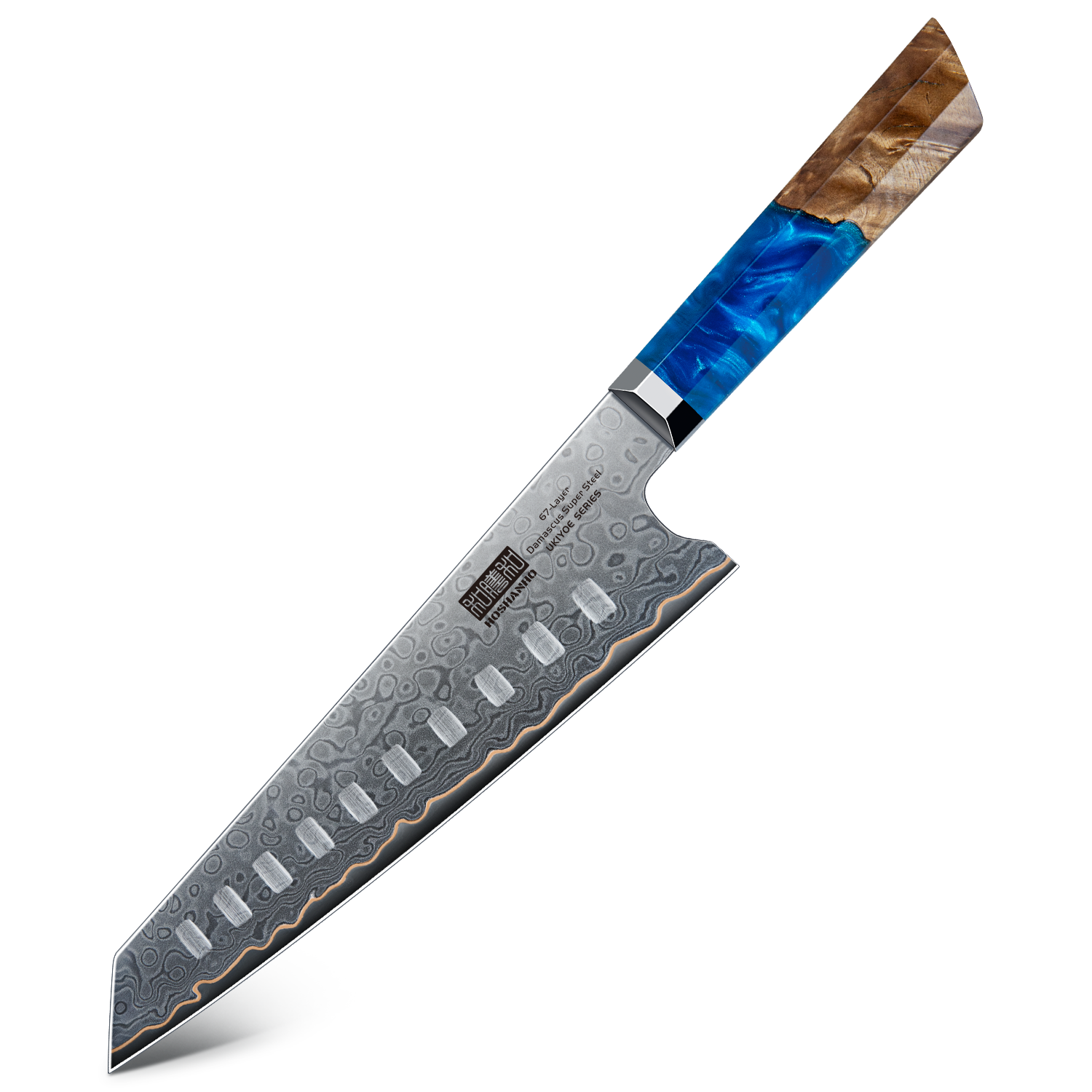 7" Damasco Santoku – Ultra Sharp Kitchen Knife