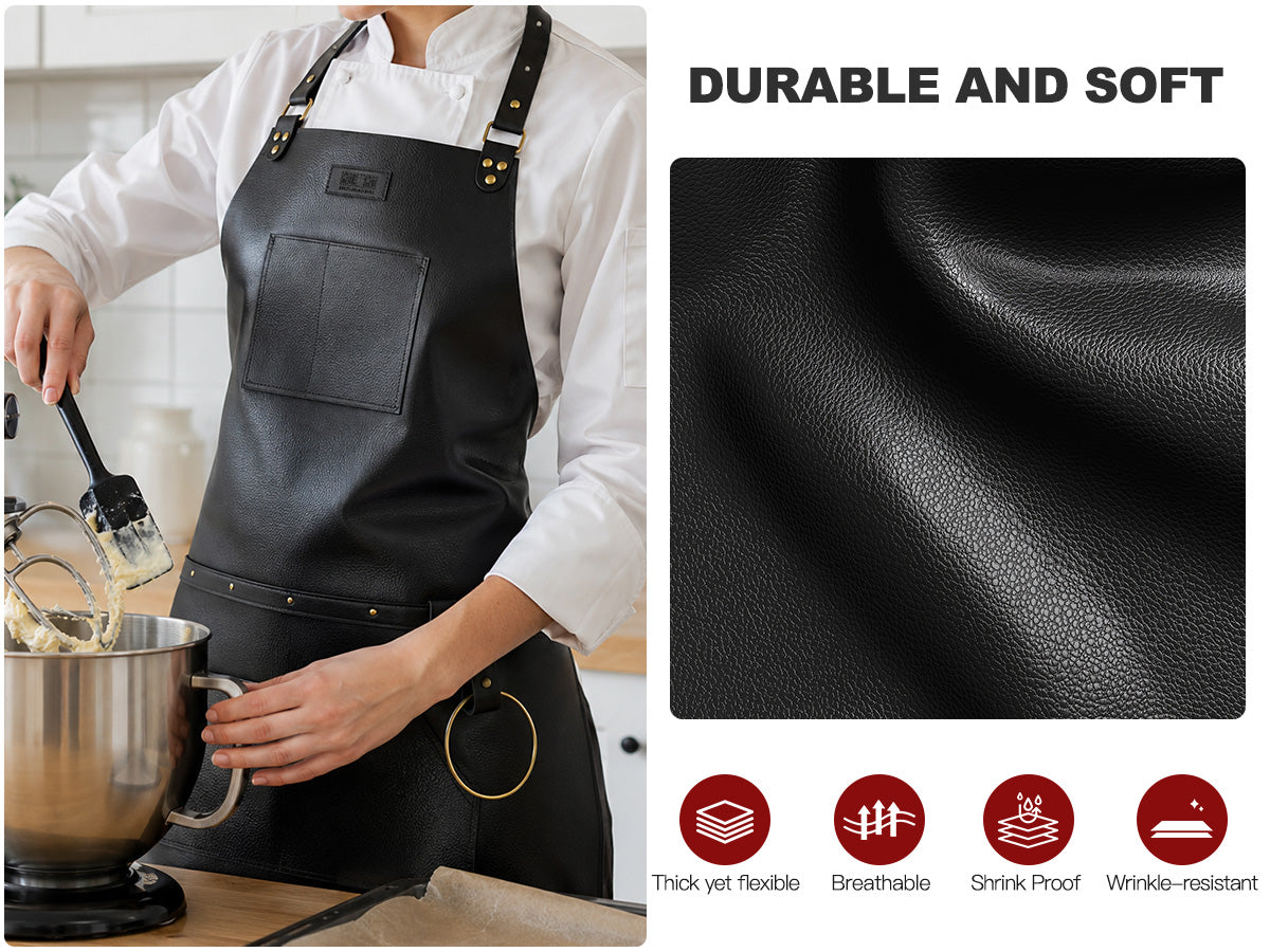 Leather Kitchen Apron