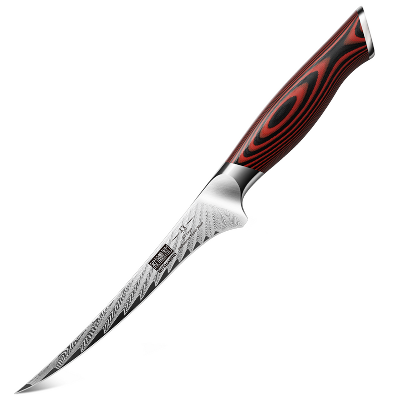 7" Damascus Fillet Knife