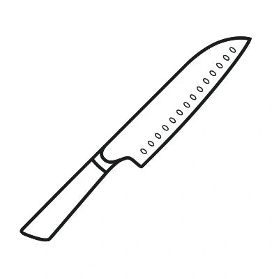Santoku knives