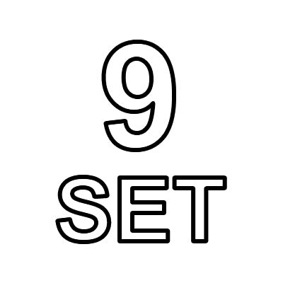9 Piece Set