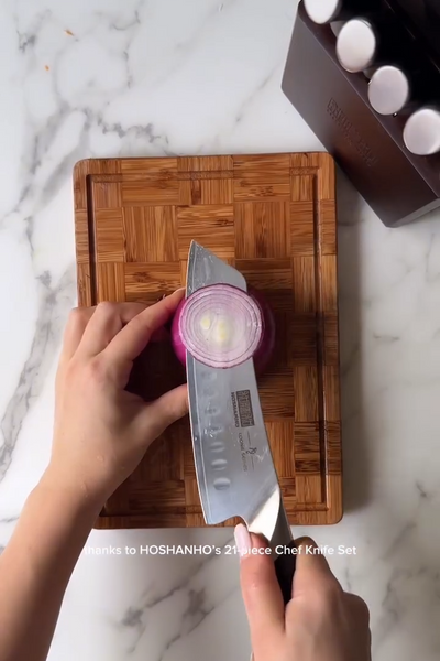 Chef Slicing Brisket